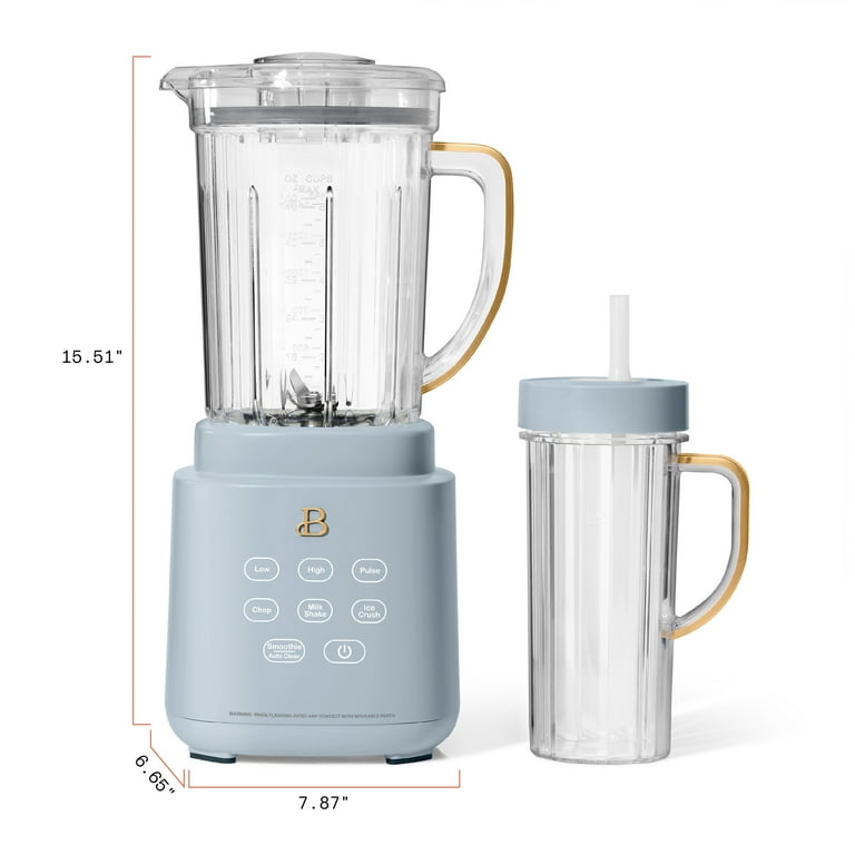 Free Shipping! Beautiful PowerExact Blender System Cornflower Blue