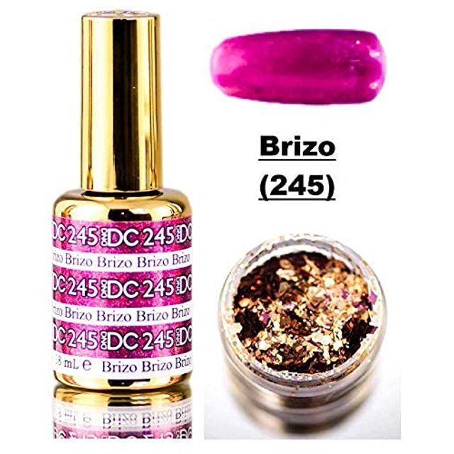 Esmalte de uñas DND DC MERMAID en gel con purpurina 15 ml Daisy DND