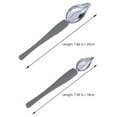 thumbnail image 2 of HAMPPLIES 6Pcs Cooking Spoon for Sauce Painting and Baking Curved Handle Design, 2 of 7