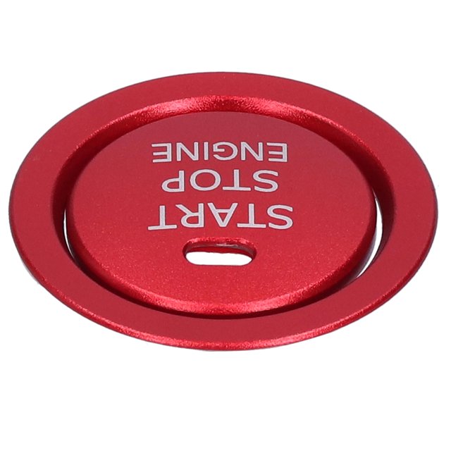 2 Pieces Of Car Engine Start Stop Button Decorative Trim Cover Aluminum Alloy Suitable For Car Interior
