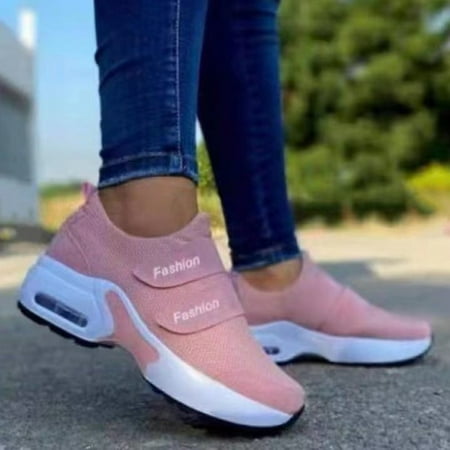 

Mishuowoti sneakers for women 2023 Fashion Women s Casual Shoes Breathable Slip-on Wedges Outdoor Leisure Sneakers