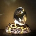 thumbnail image 5 of Lava Dragon Egg Resin Statue Ornamental Dinosaur Eggs Sculpture Gemstone Souvenir Home Decor Collection Kid Gift Toy C, 5 of 6