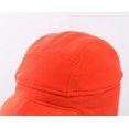 thumbnail image 5 of Jinsinto Men's Fleece Warm Winter Hats with Visor Windproof Earflap Skull Cap Orange, 5 of 5