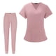 thumbnail image 2 of Conjunto de uniforme de enfermería para hombre y mujer, ropa de trabajo de enfermera, uniforme de enfermería para cosmetología SPA rosa Yuyangstore  Uniformes de trabajo, 2 of 8