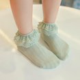 thumbnail image 2 of AVAIL Spring Summer Children's Socks Double-layer Lace Ankle Socks 0-7Y, 2 of 5