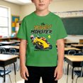 thumbnail image 2 of WhouRiu Boys Fashion Graphic Tees Back To School Kids Short Sleeve Crew Neck Tshirt Comfortable Cute Casual Summer T Shirts,10-12 Years, 2 of 5