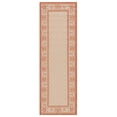 thumbnail image 2 of Safavieh Courtyard Eva Oriental Indoor/Outdoor Runner Rug, Natural/Terracotta, 2'3" x 10', 2 of 10