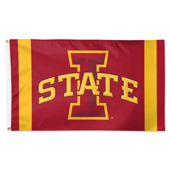 WinCraft Iowa State Cyclones 3' x 5' Vertical Stripe Deluxe Single-Sided Flag