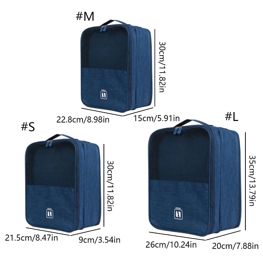 Oasiva Portable Shoe Storage Bag Travel Shoe Organizer Waterproof and Easy to Clean