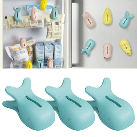 

Sunhillsgrace Food Clips Fun Bag Clip With Magnet For Organizing And Sealing Needed Kitchen Storage Clips Suitable For Food Kitchen And Home