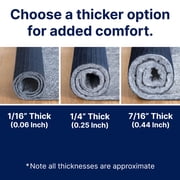 RUGPADUSA - Superior-Lock - 710 x 10 - 7/16 Thick - Felt + Rubber - Luxury Non-Slip Rug Pad - Perfect for Hardwood Floors, Available in 2 Thicknesses, Many Custom Sizes