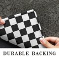 thumbnail image 6 of Black White Checkered Pattern Door Rugs,Washable Non Slip Door Mats Indoor,Decorative Door Mats,Entry Mat Indoor for Entrance,Bedroom,Kitchen,Bathroom,20"x32", 6 of 6