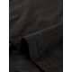 thumbnail image 5 of Top fruncido de punto de manga larga con cuello simulado alto para mujer Negro XS, 5 of 5