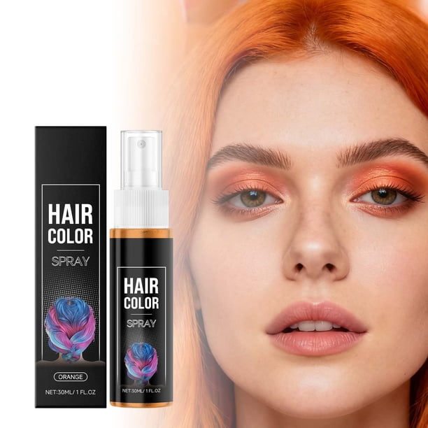 Spray temporal para el cabello hidratante apto para todo tipo de cabello Spray 30 ml Solución de tinte temporal