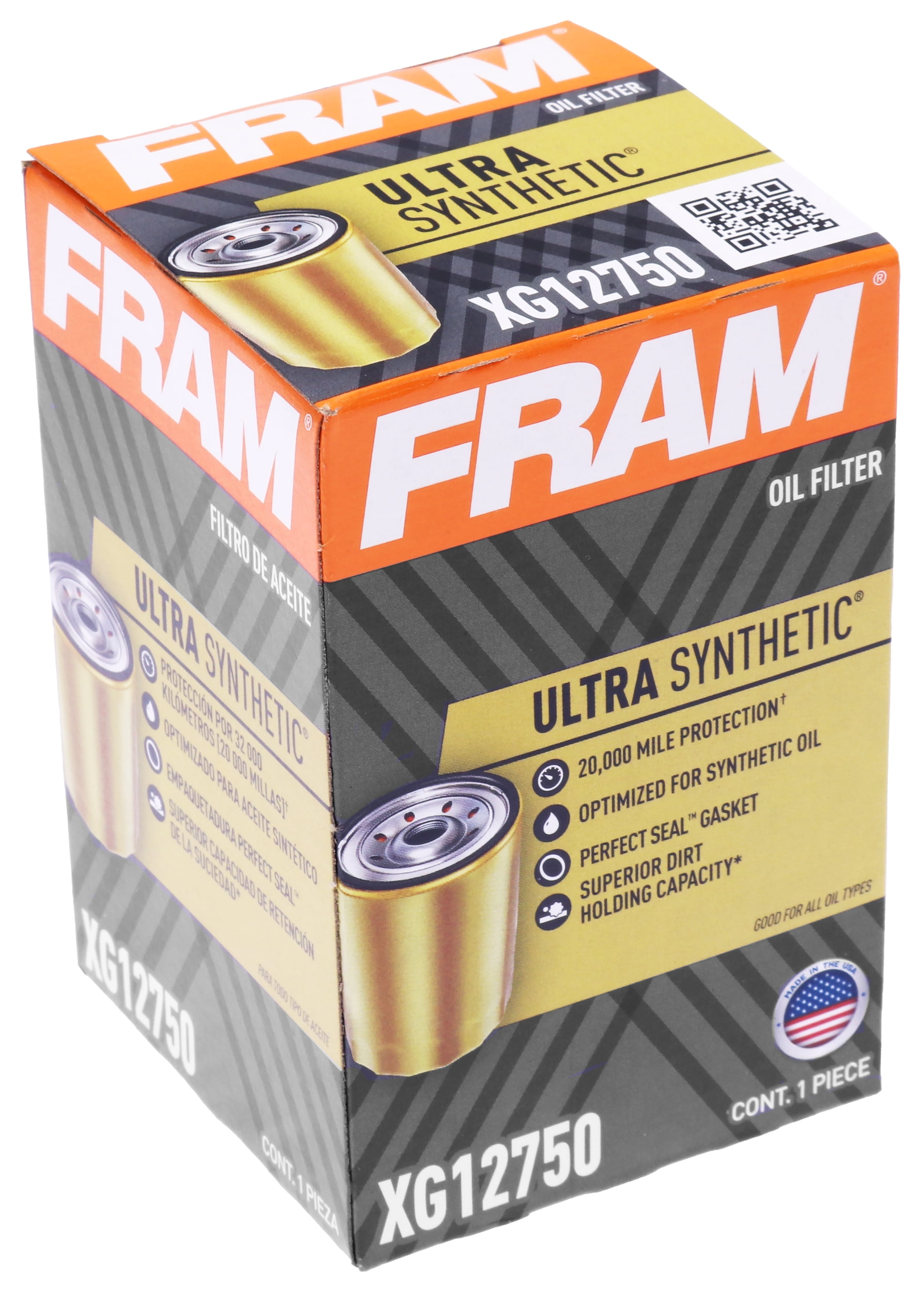 Fram - Brandclub - FRAM Ultra Synthetic XG12750, 20K mile