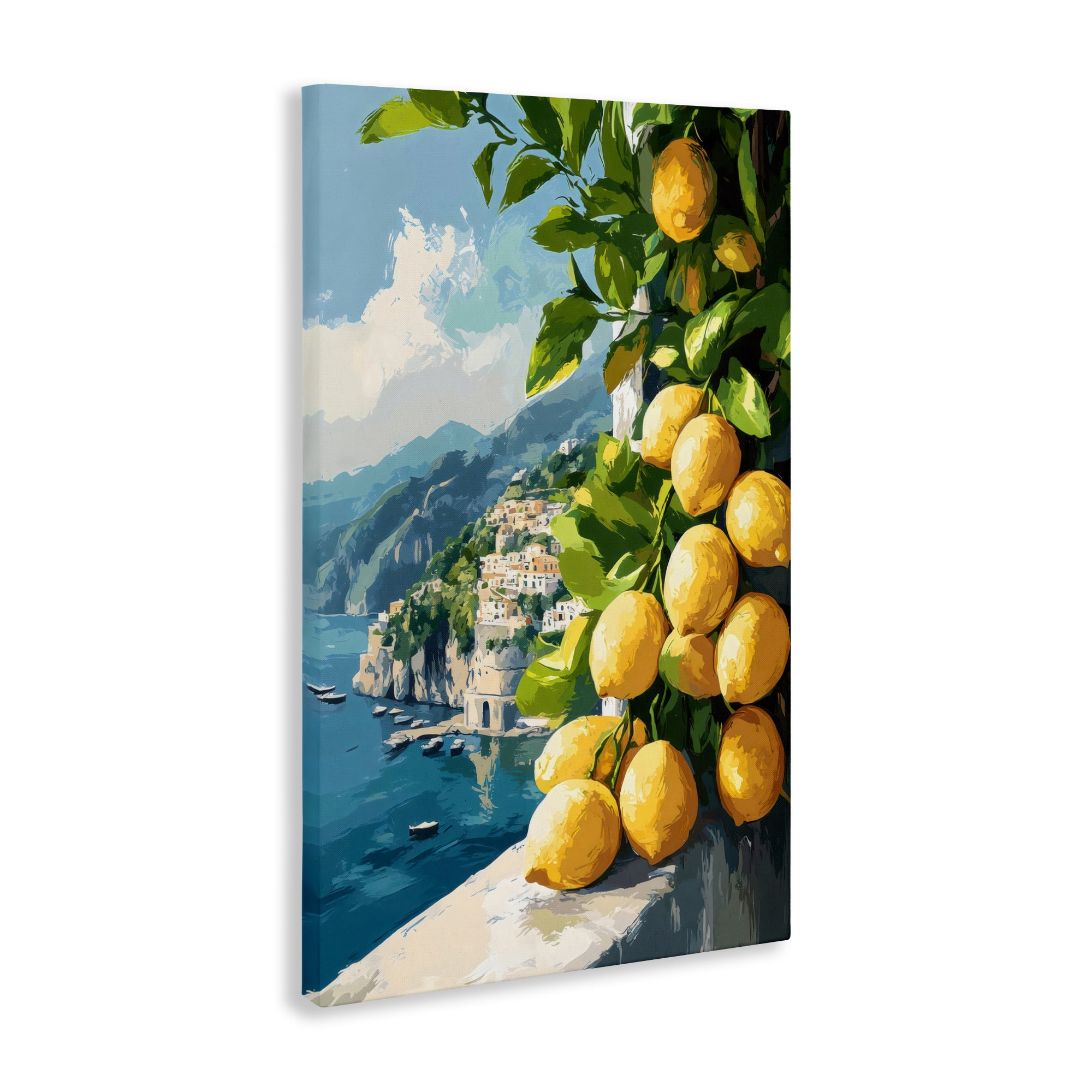 Stupell Industries Lemon Terrace Amalfi View Canvas Wall Art, design by Creative Studio