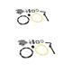 thumbnail image 1 of 2 Piezas De Juntas De La Bombilla Del Cebador Del Carburador Para MS192 MS192T # Zama C1Q-S258 Macarena Trimmer Carburetor, 1 of 8