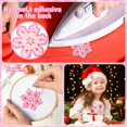 thumbnail image 4 of Parche con apliques de tela AUGSUN, 36 unidades, rosa, navideño, termoadhesivo, 4 of 7