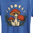 thumbnail image 3 of Instant Message - Fall Mushrooms - Women's Short Sleeve Graphic T-Shirt, 3 of 6