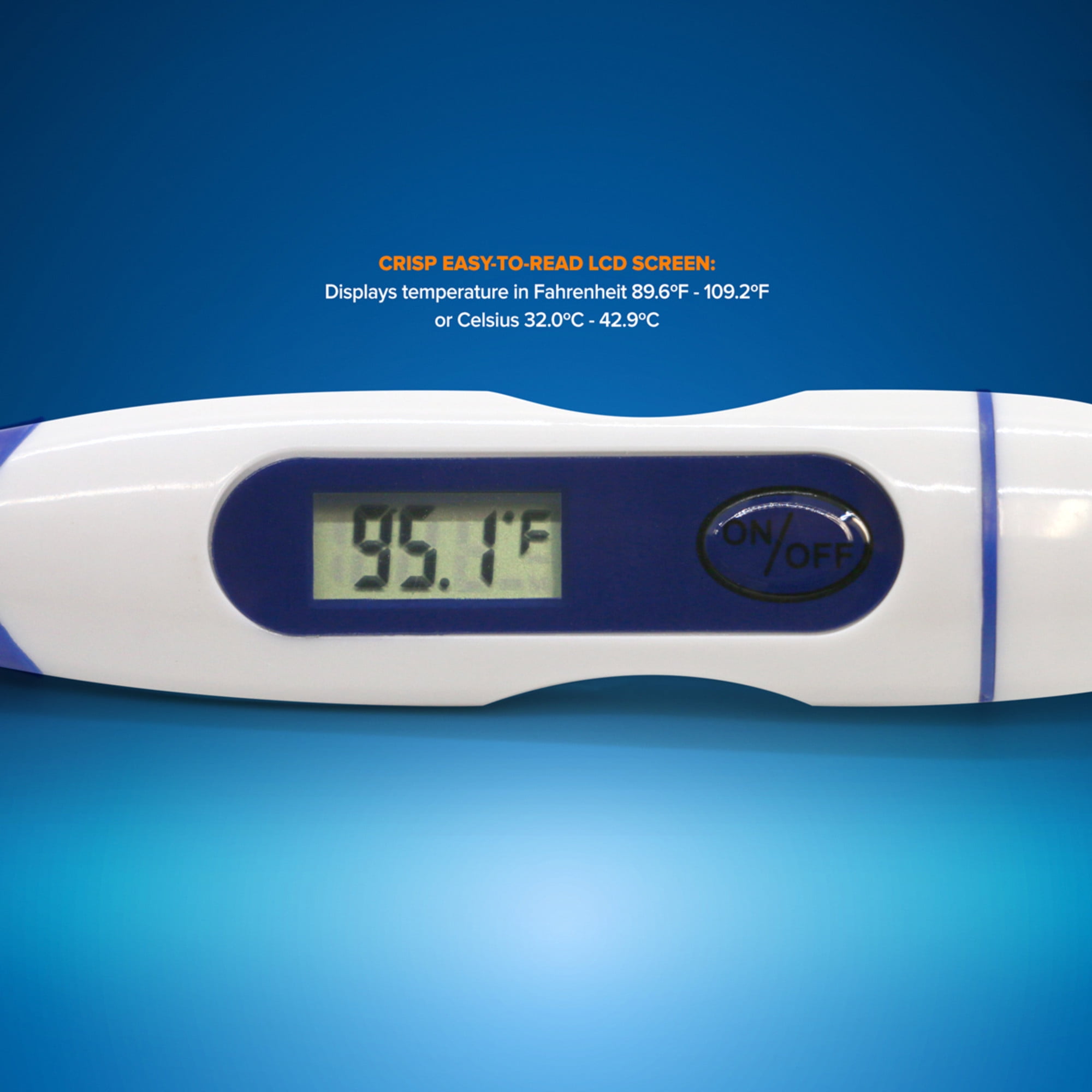 Digital Medical Body Thermometer With Beeper Fast 1 Minute Readout New In  Box