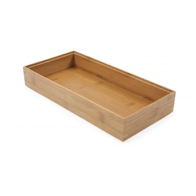 Natural Core Bamboo Drawer Organizer, 6 x 15 in.