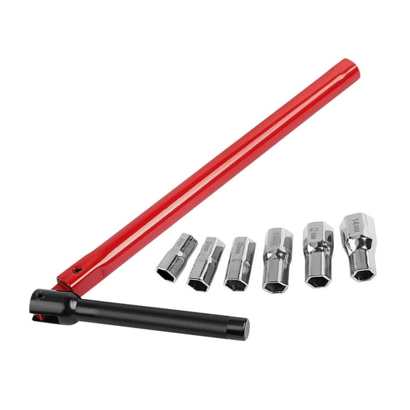 Colaxi Wrench Socket Set Hand Tools Easy to Use Professional Faucet Wrench Set 8-14mm Plumber Back Nut Kit for Bathroom Sink Toilet