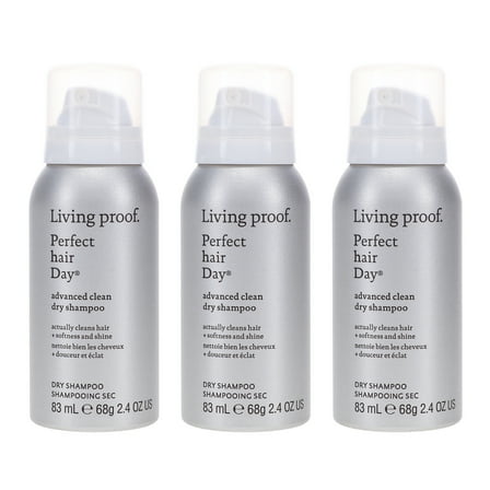 Living Proof Perfect Hair Day Advance Clean Dry Shampoo 2.4 oz 3 Pack