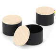 thumbnail image 5 of 24 Pack 4 Oz Black Candle Tins with Lids, 4Oz Candle Jars for Making Candles Bulk, 5 of 8