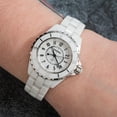 thumbnail image 2 of Pre-Owned Chanel J12 H0968 33MM Quartz White Dial With White Ceramic Bracelet, 2 of 6