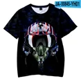 thumbnail image 3 of La nueva camiseta para hombre Top Gun 2 Maverick Balaclavas Casual Fashion 3D Impreso Verano Niños Juego de rol Ocio Camiseta, 3 of 5