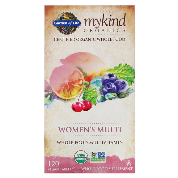 Garden of Life Organics Women's Multi, 120 Vegan Tablets