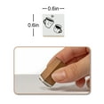 thumbnail image 4 of Craft County 12 Piece Wooden Stamp Set – Variety of Designed Packs – DIY Cards and Scrapbooking, 4 of 4