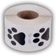 thumbnail image 2 of Paw Print Animal Stickers- , Dog Paw Prints for Kids, Parties, V, 2 of 5