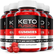 (5 Pack) Keto Fusion Keto ACV Gummies - Supplement for Weight Loss - Energy & Focus Boosting Dietary Supplements for Weight Management & Metabolism - Fat Burn - 300 Gummies