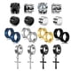 thumbnail image 2 of 2 Pzs Set De Aretes Magnéticos De Imán Fuerte Para Hombres Pendientes De Cruz Falsos Sin Piercing Para Novio Gao Jiahui unisex, 2 of 2
