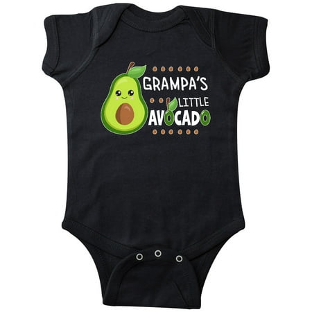 

Inktastic Grampa s Little Avocado with Cute Baby Avocado Gift Baby Boy or Baby Girl Bodysuit