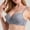Gray, variant on FITORON Womens Everyday Underwire Bra Seamless Full Coverage Lightly Padded Plus Size B C D,Size 90D