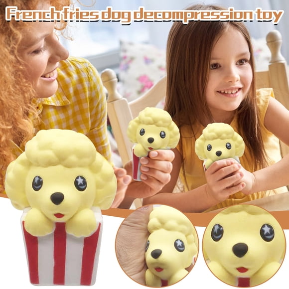 Limited Time Deal Iumwxz Simulation Cute Ears French Fries Dog Decompression Decompression Toy Women Gifts Best Sellers Best Sellers