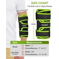 thumbnail image 6 of Reamphy Elbow Brace Comfortable Night Sleep, Cubital Tunnel Syndrome, Ulnar Nerve entrapment Relief Pain and Tendonitis, Arm Straightener Fit Men ＆ Women (Small Green), 6 of 6