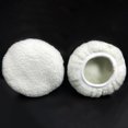 thumbnail image 5 of Car Cleaning Supplies Polishing Bonnets Faux Wool Polishing Disc Waxers Bonnet Fiber Car Waxing Applicator Bonnet Set, 5 of 8