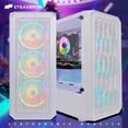 thumbnail image 4 of STGAubron Gaming Desktop PC, Radeon RX 580 8G GDDR5, AMD Athlon 3000G 3.5G,16G RAM, 512G SSD, 600M WiFi, BT 5.0, RGB Fan x 4, RGB Keyboard & Mouse & Mouse Pad, W11H64, 4 of 5