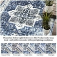 thumbnail image 4 of Huisuilinss Runner Rug Hallway Runner Rug Washable Kitchen Runner Rugs with Rubber Backing,Vintage Rug Foldable Non-Shedding Carpet Runner for Entryway Indoor, Kitchen, Laundry, Bedroom, 4 of 7