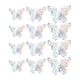 thumbnail image 5 of Paquete de 12 pegatinas de pared 3D de mariposa hueca para decoración de pared, impermeables, 3 tamaños para accesorios de decoración de boda Multi, 5 of 9