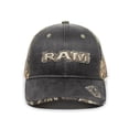 thumbnail image 3 of Dodge Ram Mossy Oak DNA Camo Baseball Cap – Mid Profile Structured Hat, Mesh Back, Weathered Cotton, Adjustable Closure, 3 of 5