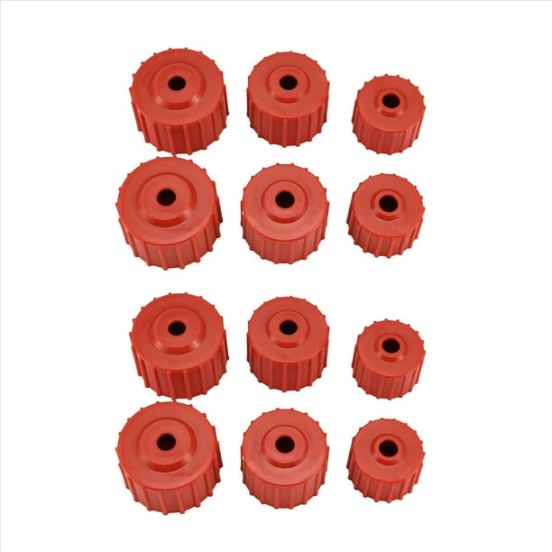 12 Piezas de Limpiadores de Tuberías de Cobre, Cepillo de Limpieza de Tubos para Cobre, Limpiador de Tuberías de Cobre (3 Tamaños 1/2 3/4 1 Pulgada)