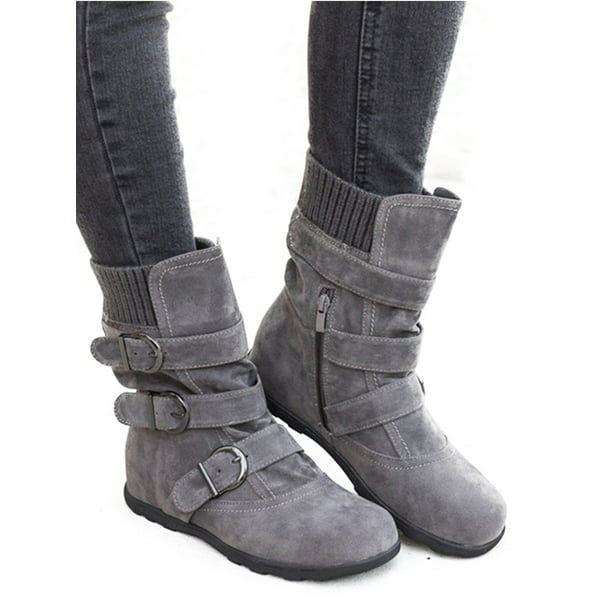 ladies flat winter shoes