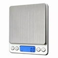 thumbnail image 3 of Digital Scale, Kitchen Scale 2000g x 0.1g Jewelry Gold Silver Coin Gram Pocket Size Herb Grain, 3 of 11