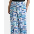thumbnail image 3 of Time and Tru Women’s and Women’s Plus Scenic Print Coverup Pants, Sizes XS-3X, 3 of 4