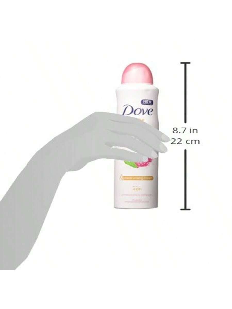 Dove Antiperspirant Deodorant Spray, Pomegranate & Lemon Verbena, 6-Pack