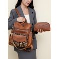 thumbnail image 4 of Backpack Purse For Women Leather Anti-theft Fashion Travel Backpack Ladies Shoulder Bags, 4 of 8